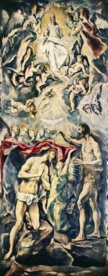 El Greco Taufe Christi China oil painting art